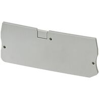 End Cover for 4-Point Terminal Blocks | 2.2mm Width | Insulating Plastic | Grey | @Pack of 1 | by Clipsal