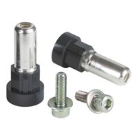 2 Pins for Plug In Base | High-Quality Conductive Metal | Corrosion-Resistant Finish | by Clipsal
