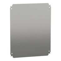 Plain Mounting Plate 500x400mm | Robust Steel Construction | Corrosion-Resistant Finish | by Clipsal