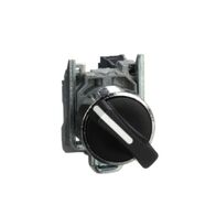 Black SELEC To R Switch | 2 Position Selector | IP66 Rated | 22mm Mounting | by Clipsal