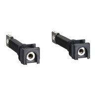 2 Long Rear Connections Terminal Block | 32A Current Rating | 250V AC Voltage | Durable Insulating Plastic | @Pack of 1 | by Clipsal