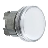 Pilot Light Head | 22mm Diameter | White Plain Lens | Metal Construction | by Clipsal