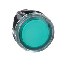 ILL P/B Head Bulb Flush Green | IP65 Rated | Durable Construction | Compatible with 22mm Push Button | by Clipsal