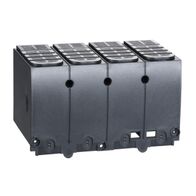 4P Long Terminal Shield | High-Grade Insulating Plastic | Transparent Design | by Clipsal