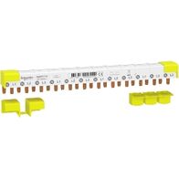 Acti9 Comb Busbar iC40 3PN 12 Mod 18mm | 63A Rated Current | Copper Construction | Finger-Safe Design | by Clipsal