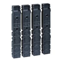 Front Alignment Base | High-Strength Thermoplastic | Easy Installation | Grey | @Pack of 1 | by Clipsal