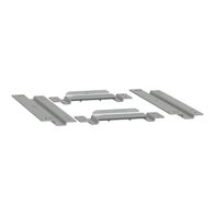 PLA Adapt Plate 420mm Depth 2 Door | High-Grade Steel | Powder Coated Finish | by Clipsal