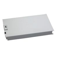 Plain Front Plate 800mm | Durable Powder-Coated Steel | Screw-Fixed Installation | by Clipsal
