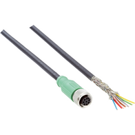 CABLE,FEMALE ST. 10M0   8*0.25 M12