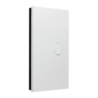 C-bus Saturn ZEN A-SERIES 1 KE | Stylish Glass-Look Fascia | C-Bus Enabled | LED Status Indicator | @Pack of 1 | by Clipsal