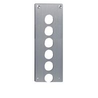 Metal Enclosure 6 Holes | Aluminium Alloy | IP65 Rated | Grey Powder-Coated | @1 | by Clipsal