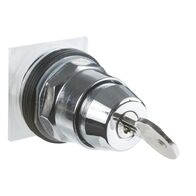 30mm Key Selector Switch 3-POS | IP66 Rated | Metal Construction | Key Removable in All Positions | @Pack of 1 | by Clipsal