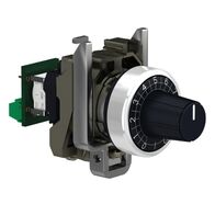 Head and Potentiometer R10K | 10 kΩ Resistance | IP66 Rated | Panel Mount Design | @Quantity of 1 | by Clipsal