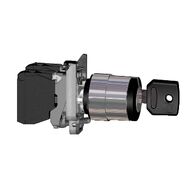 AEx 455 Key Switch | Stainless Steel | 2 Position Free at Left | IP65 Rated | @Pack of 1 | by Clipsal