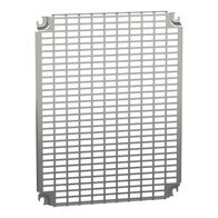 Telequick Mounting Plate 500x4 | Galvanized Steel | Corrosion-Resistant | Pre-Drilled for Easy Installation | @Pack of 1 | by Clipsal