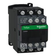 3P Contactor 9A AC3 4kW | 24V DC Coil | 1NO & 1NC Contacts | @Pack of 1 | by Clipsal