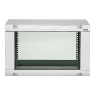 Wall Cabinet 6RU 600x400 | Lockable Glass Door | Ventilated Design | @Pack of 1 | by Clipsal