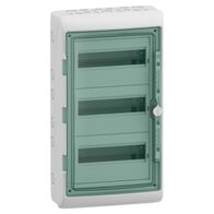 KAEDRA Enclosure 3x12 Mod A | IP65 Weatherproof | High-Impact Polycarbonate | Lockable Transparent Door | @Pack of 1 | by Clipsal