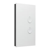C-Bus Saturn ZEN A-Series 2 Key Switch | Customisable LED | Glass-Look Fascia | by Clipsal