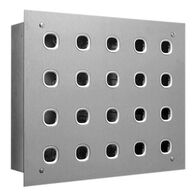 20 Gang Stainless Steel Switch | 10A Current Rating | IP20 Rated | by Clipsal