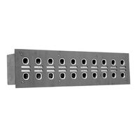 Clipsal Multigang Stainless Steel Switch Label | Durable & Easy to Install | Brushed Finish | @Pack of 1 | by Clipsal