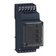 Current Control Relay RM35-JA | 2-20A AC/DC Range | DIN Rail Mountable | LED Status Indicators | @Pack of 1 | by Clipsal
