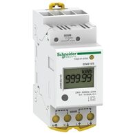 Single Phase KWH Meter 63A Pulse | LCD Display | DIN Rail Mount | Pulse Output for Remote Monitoring | @Quantity of 1 | by Clipsal