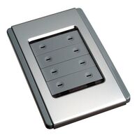 C-Bus 8 Gang Key Input | 8 Programmable Buttons | Learn Mode | LED Indicators | @Pack of 1 | by Clipsal