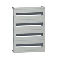 Modular Chassis 88M | Accommodates 88 Modules | Powder-Coated Steel | Surface or Flush Mount | @Pack of 1 | by Clipsal