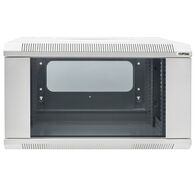 Wall Cabinet 6RU | Swing Frame Design | Lockable Front Door | Ventilated Panels | @Pack of 1 | by Clipsal