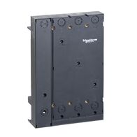 PLATINE Compact NSX 400-630 4P Mounting Plate | High-Strength Steel | Corrosion-Resistant Coating | by Clipsal