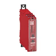 Safety Module UAF Cat.4 24V Screw | DIN Rail Mountable | LED Status Indicators | Emergency Stop Function | @Pack of 1 | by Clipsal