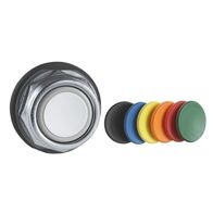 30mm Time Delay Pushbutton | Robust Construction | Red Actuator | 1 NO Contact | @Pack of 1 | by Clipsal