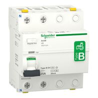 Acti9 iID 2P 25A 30mA B EV RCCB | Type B for EV Charging | Quick Disconnection | Compact Design | @Pack of 1 | by Clipsal