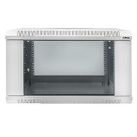 Wall Cabinet 6RU 600x500 | Lockable Glass Door | Ventilated Design | Powder-Coated Steel | @Pack of 1 | by Clipsal