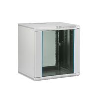 19" 12RU Wall Mount Server Cabinet | Lockable Glass Door | Ventilated Design | Grey | @Pack of 1 | by Clipsal