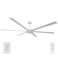 COLOSSUS II 84" DC CEILING FAN6 BLADE - WHITE