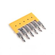 CENTRE JUMPER SCREWLESS FOR 1492L4 VARIETIES YELLOW 5P