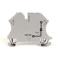 SCREW TERMINAL 2.5mm 1 CONDUCTOR 16A GREY STAB CONNECTION