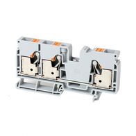 PUSH-IN TERM 10mm 1 LVL 3 CONN BLUE
