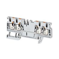 PUSH-IN TERM 2.5mm 1 LVL 4 CONN BLUE
