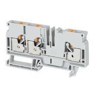 PUSH-IN TERM 4mm 1 LVL 3 CONN GREEN