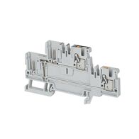 PUSH-IN TERM 2.5mm 2 LVL 4 CONN BLUE