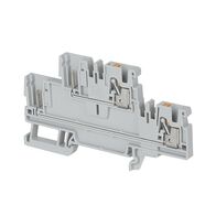 PUSH-IN TERM 2.5mm 2 LVL 2 CONN BLUE