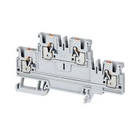 PUSH-IN TERM 2.5mm 2 LVL 4 CONN ORANGE