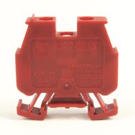 TERMINAL BLOCK 1 CONDUCTOR 4mm RED