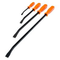 Pry Bar Set 4 Piece Forged Steel & Ergonomic Grip Repelec