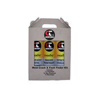Weld Crack Detection Dye Penetrant Test Kit 3-Piece Set Fast Drying Formula Repelec