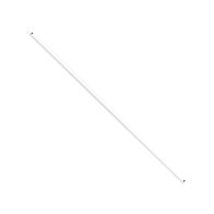 Stanza LED 900mm Extension Rod Satin White Ventair