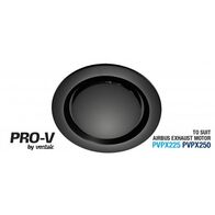 Round Fascia to Suit Airbus 225 250 Matte Black Ventair